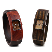 Hlw045 OEM Men′s and Women′s Wooden Watch Bamboo Watch High Quality Wrist Watch
